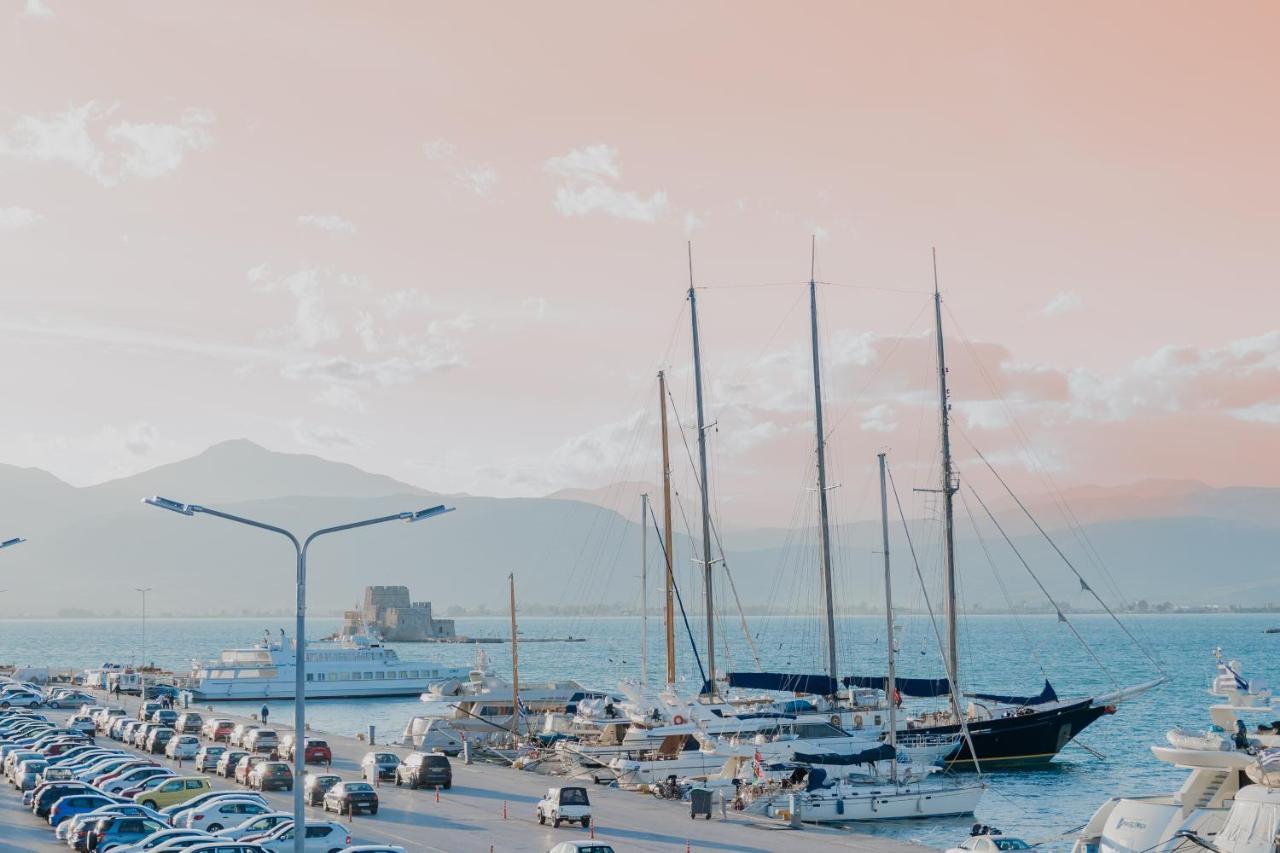 Unique Apartment Nafplio Sunset Bagian luar foto